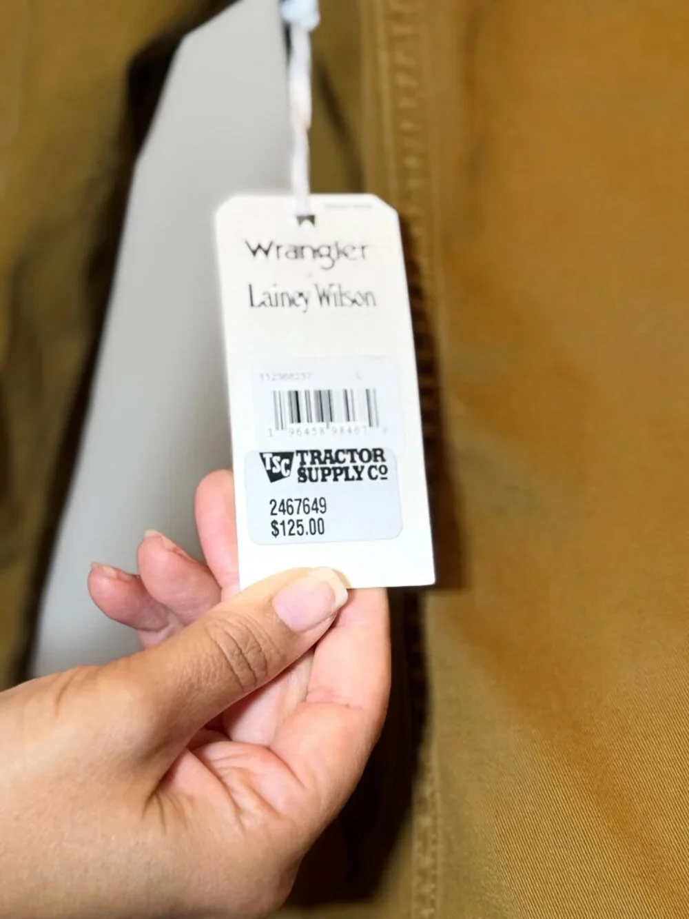 Wrangler Lainey Wilson Brown Jacket Women's Large. New With Tags See Description - Picture 4 of 6